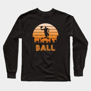 Retro Baller Long Sleeve T-Shirt